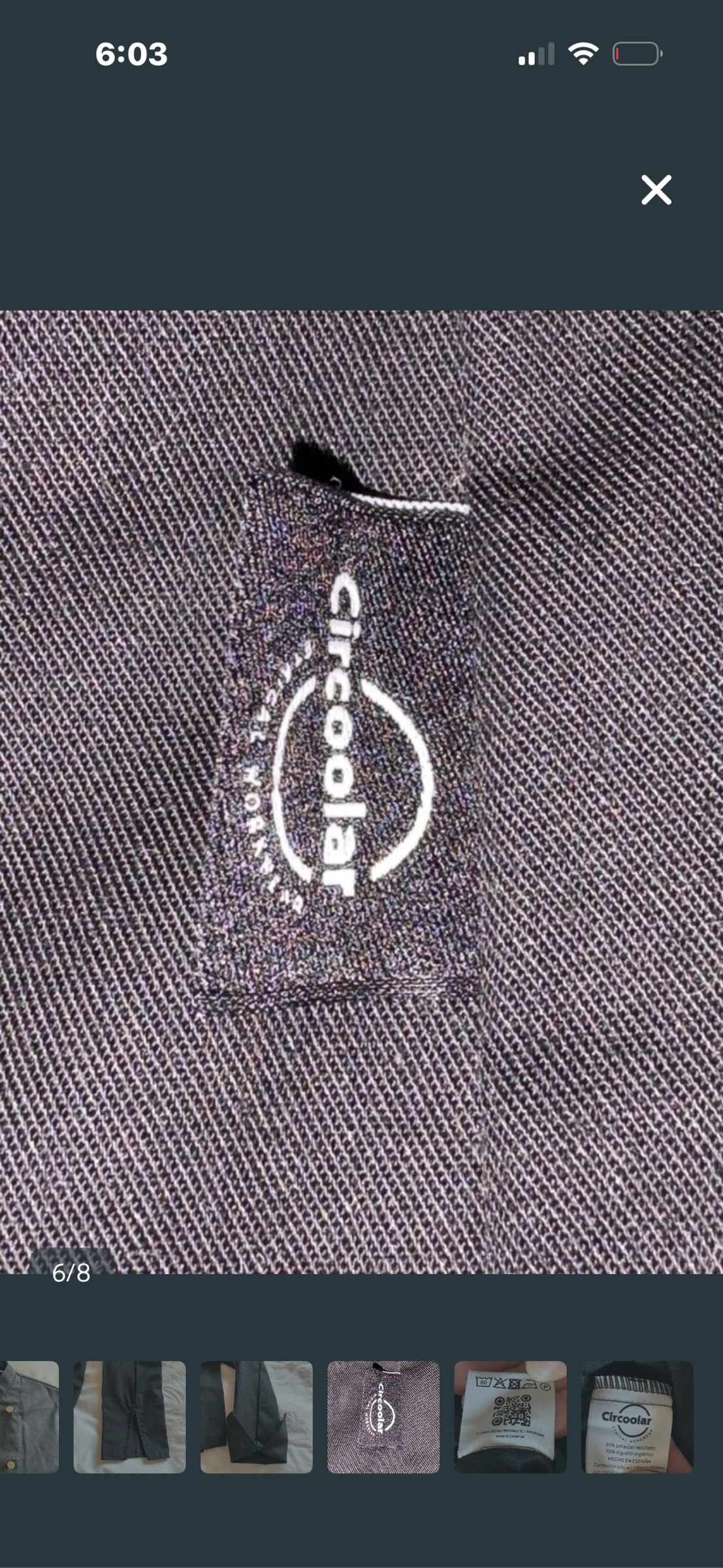 Black chef's jacket – photo 5